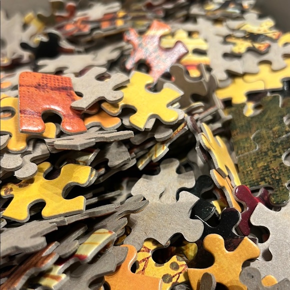 🔴2/$25🔴MB Charles Wysocki “Sugar & Spice” 1000 Pc Jigsaw Puzzle - Picture 4 of 4